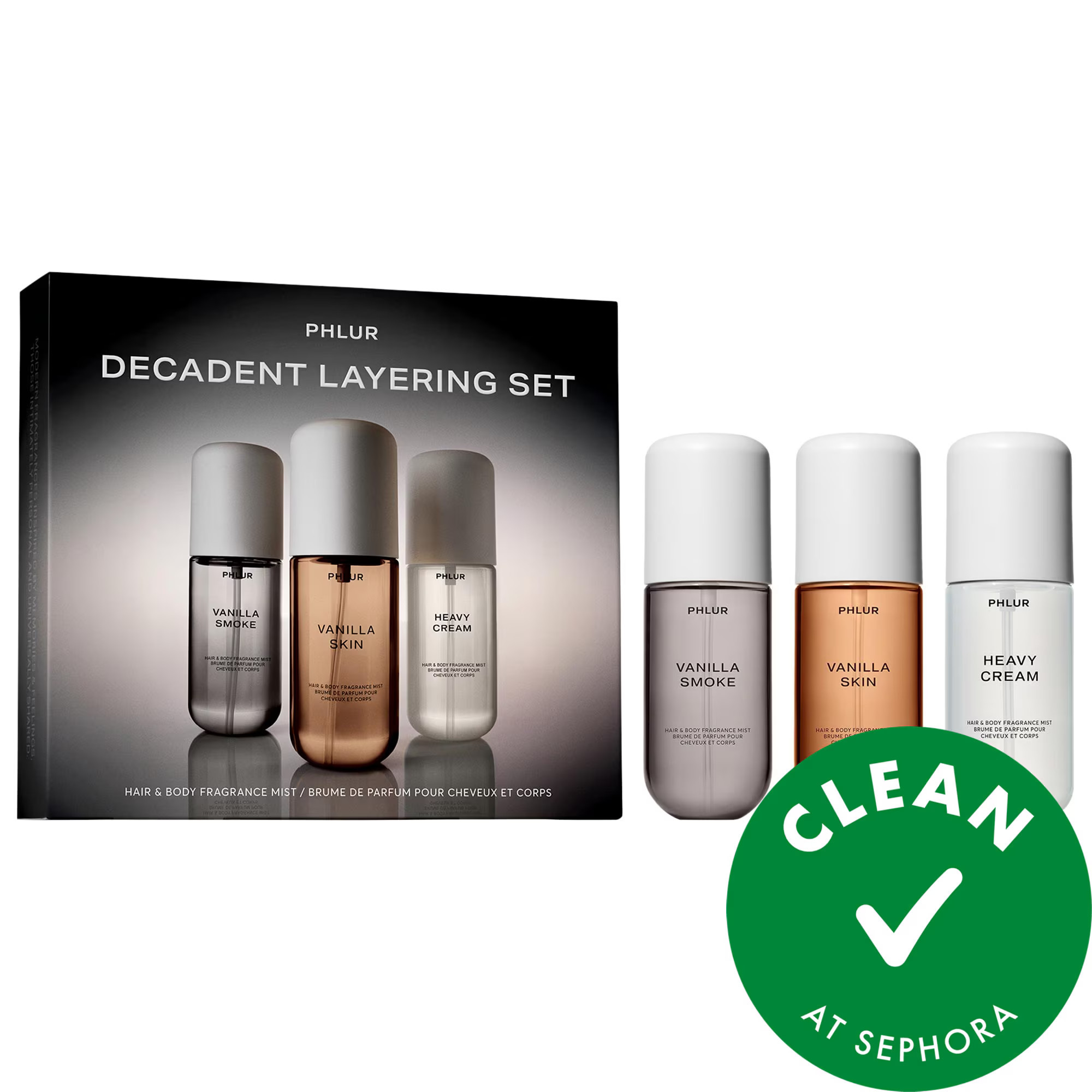 PHLUR Decadent Layering Body Mist Set | Sephora (US)