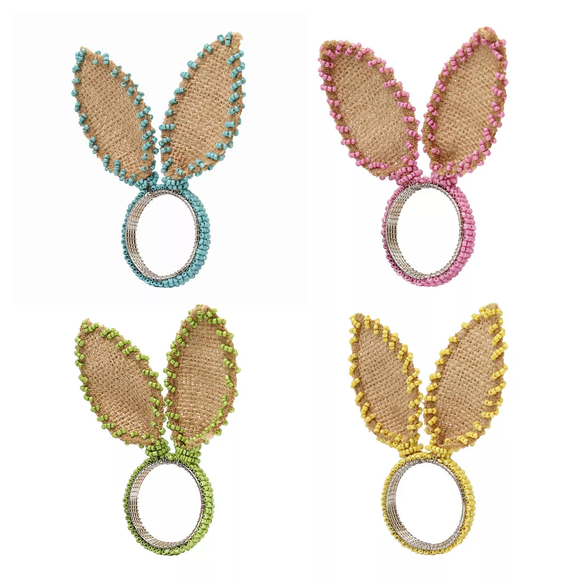 Celebrate Together™ Easter Rabbit Ears Napkin Rings 4-piece Set | Kohl's