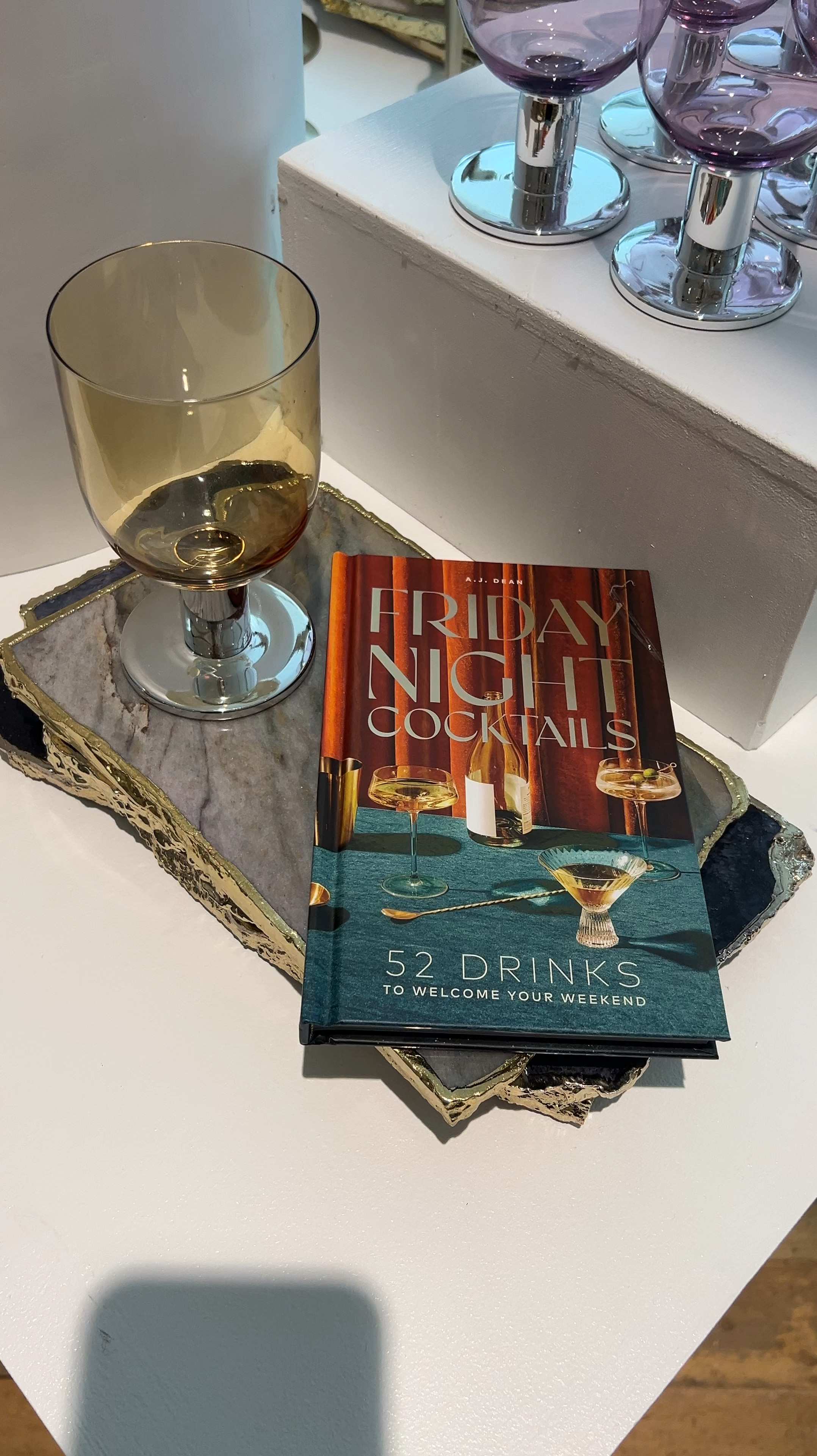 Great gift ideas
For birthdays or up coming Holidays 
These will be a hit with your cocktail and entertainment lovers

Great cocktail recipe book

Beautiful glasses and this stone serving player are all beautiful and affordable gifts to hive.
Make for great hostesses gifts as well


#LTKVideo #LTKHome