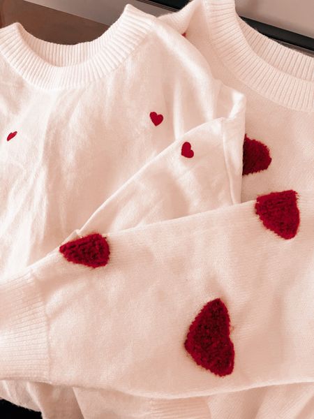 Give me all the Valentine’s Day sweaters + some I currently have in my cart 😍
.
- fitted heart sweater
- oversized heat sweater (bump friendly)
#vday #heartsweater #maternityfashion #teacheroutfit #vdayoutfit #valentineadayoutfit 

#LTKSeasonal #LTKbump #LTKfindsunder50