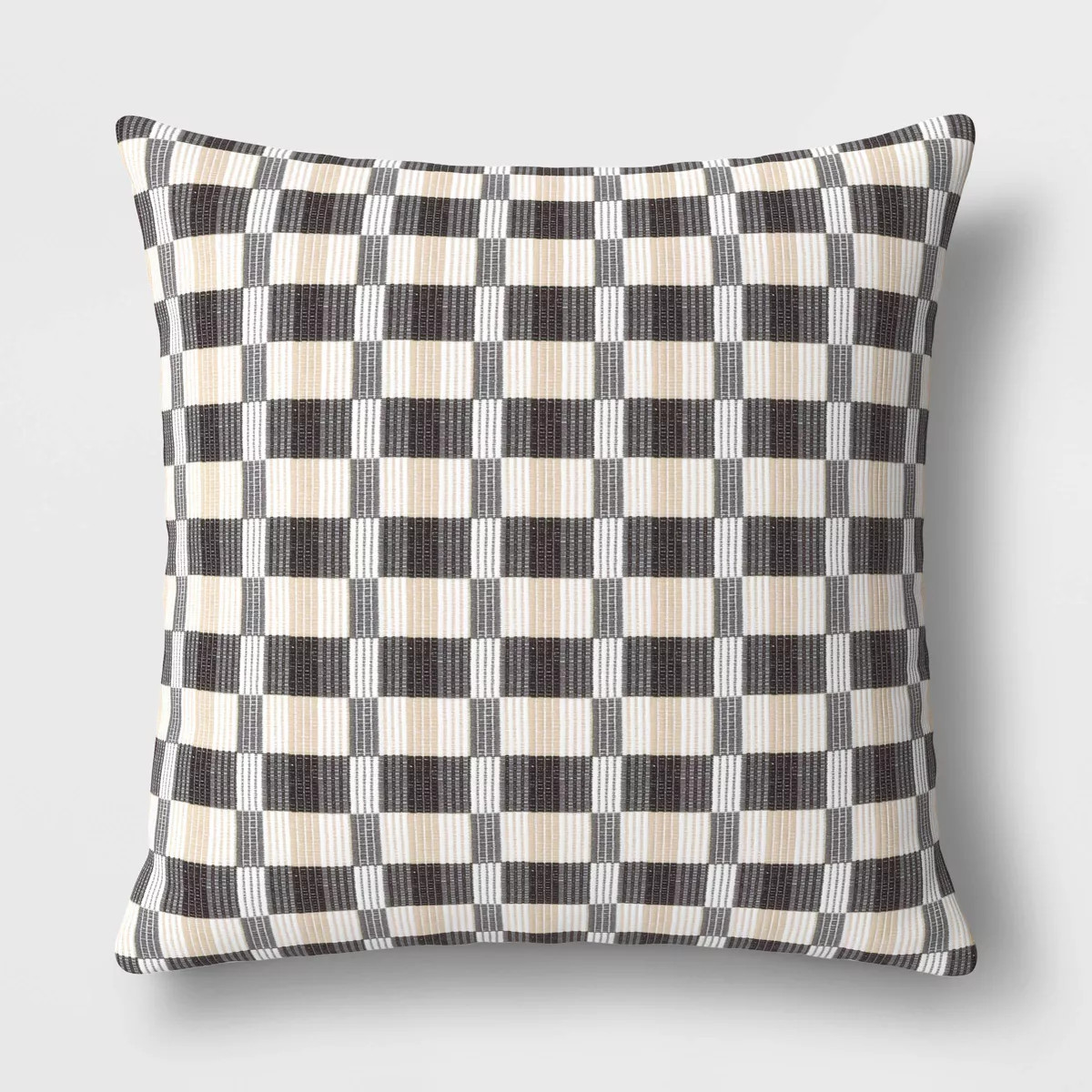 Oversized Woven Linework Square Throw Pillow - Threshold™ | Target