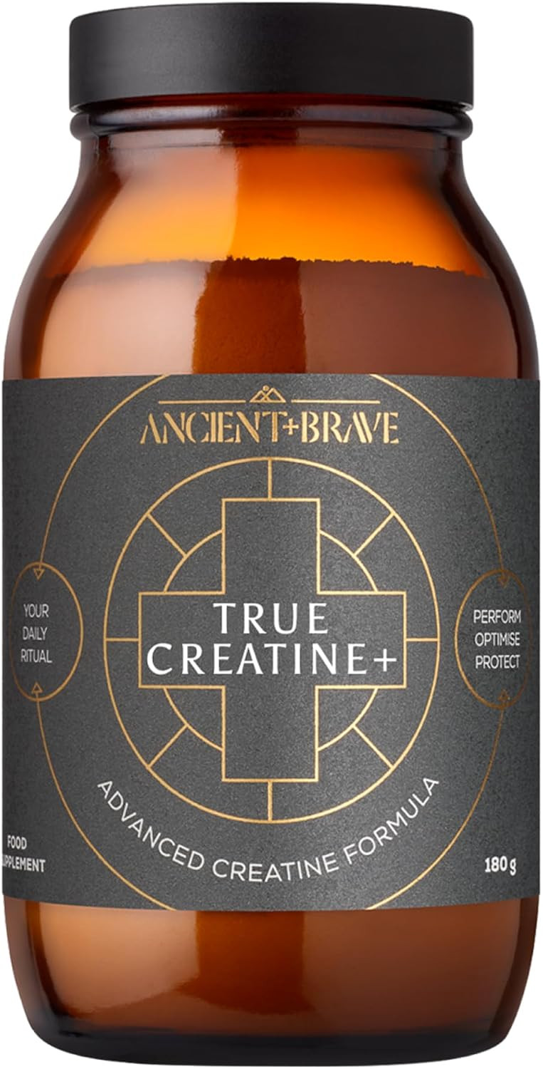 Ancient + Brave True Creatine+ Powder 180g | 30 Servings | Amazon (UK)