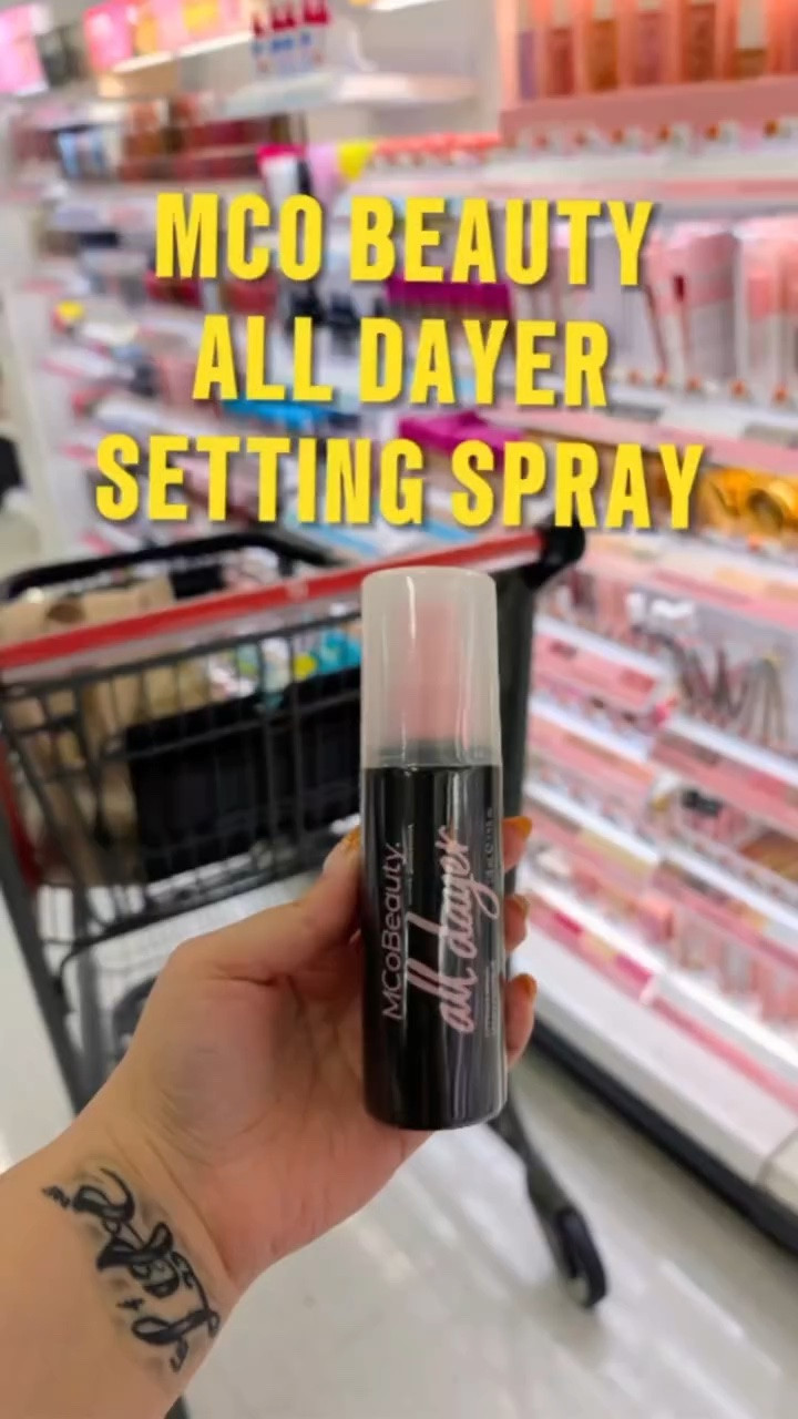 @mcobeauty_us and @skindinavia All Dayer Setting spray is now available at Target! Not a dupe, the setting spray features temperature control patented technology! 16 hour wear! Have you spotted this new item at Target? 

#mcobeauty #skindinavia #alldayer #settingspray #targetbeauty 

Affordable make up, long lasting make up, new at Target, new release, viral, target run, drug store make up, beauty on a budget, target haul, primer, face mist, make up addict, cosmetics

#LTKselfcare #LTKBeauty #LTKgrwm