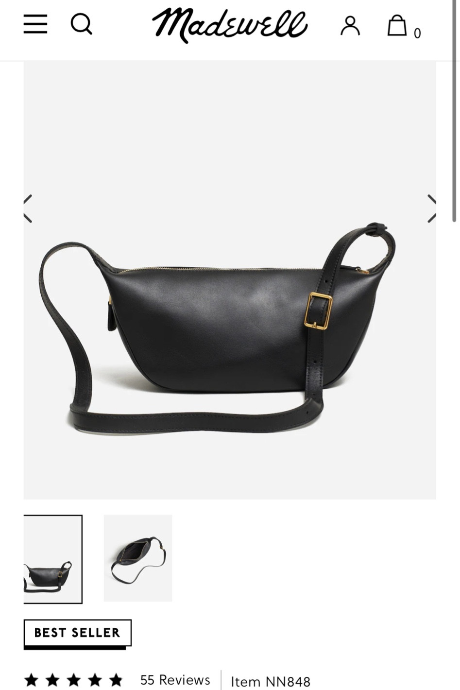 You always need another black crossbody bag and this one is on sale!! 

#LTKxMadewell #LTKItBag #LTKSaleAlert