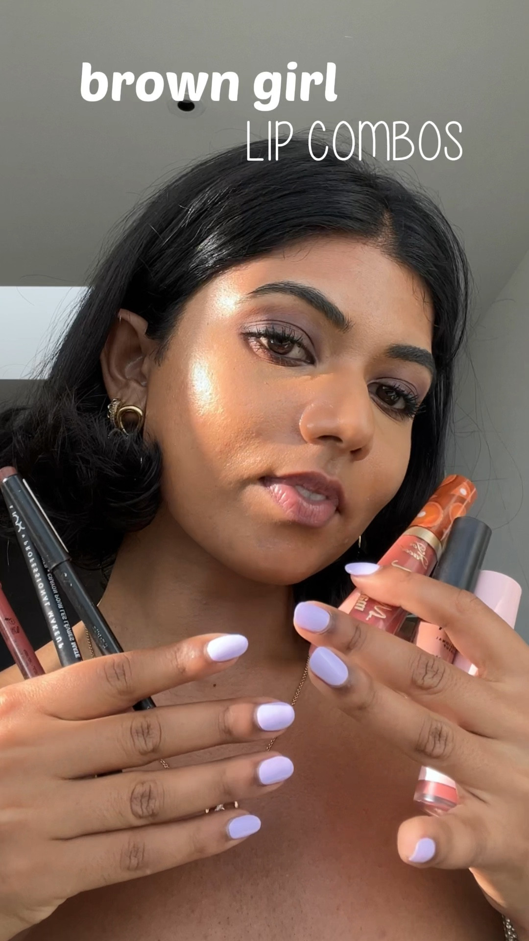 Brown girl lip combos 💋 
Products used:
Look 1: 
Rimmel London lip liner in shade cappuccino 
NYX cream shade London 
Look 2:
NYX line loud ambition statement
Toofaced melted matte pumpkin spice
Look 3:
NYX matte lip liner cold brew
Kiko Milano hydra lipgloss 21

#LTKbeauty #LTKeurope #LTKSeasonal