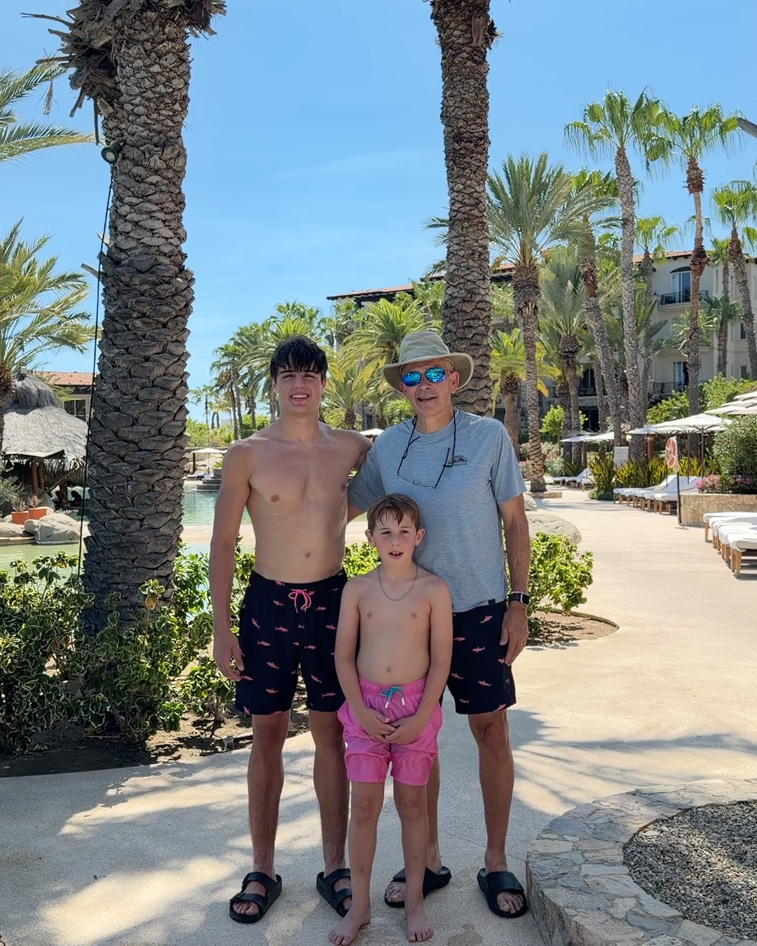 Dad, baby Bo, and Luke all wearing the chubby swim trunks lookalikes and they are part of prime day and a fraction of price!

#LTKMens #LTKTravel #LTKfitnessgoals
