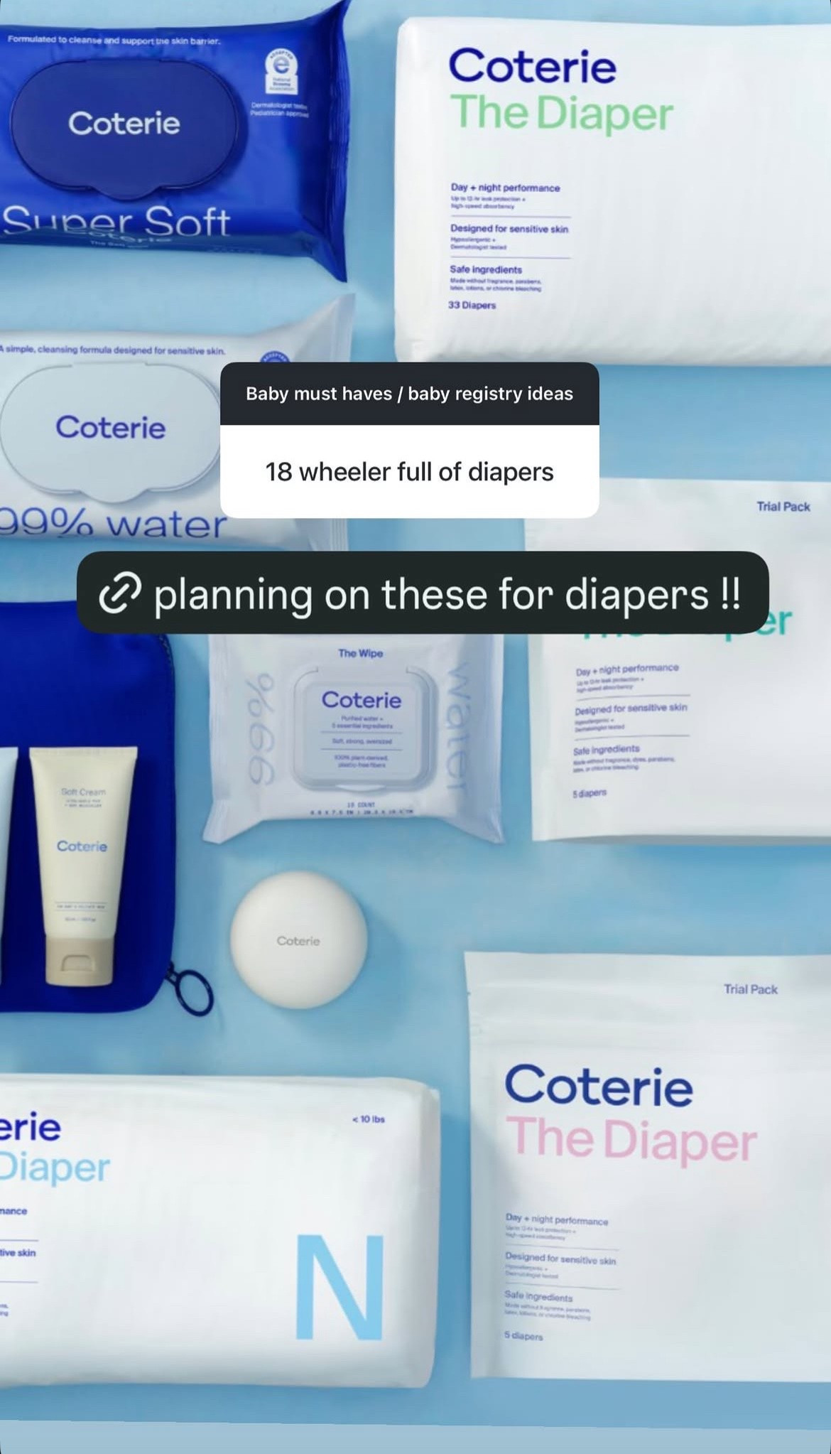 Baby Recs — Coterie Newborn Starter Kit

planning on these for diapers !!

#LTKBaby #LTKBump #LTKmomlife