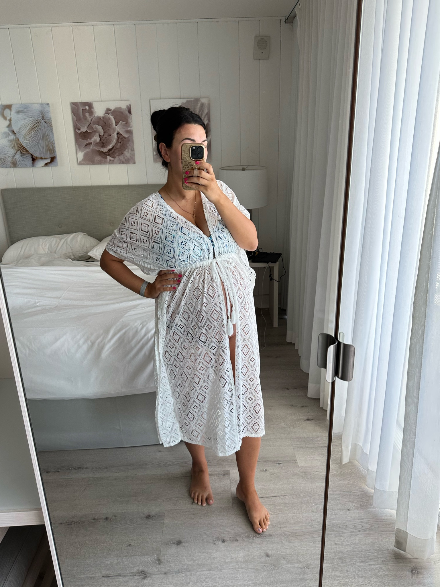 BECAH OUTFIT 

coverup is by Walmart and one of my favs!!! 

Wearing a DD in my bikini top for large chests! Sharing the exact style - my print is sold out though 

Walmart finds
Walmart swim
Bump friendly

#LTKswim #LTKbump #LTKunder50