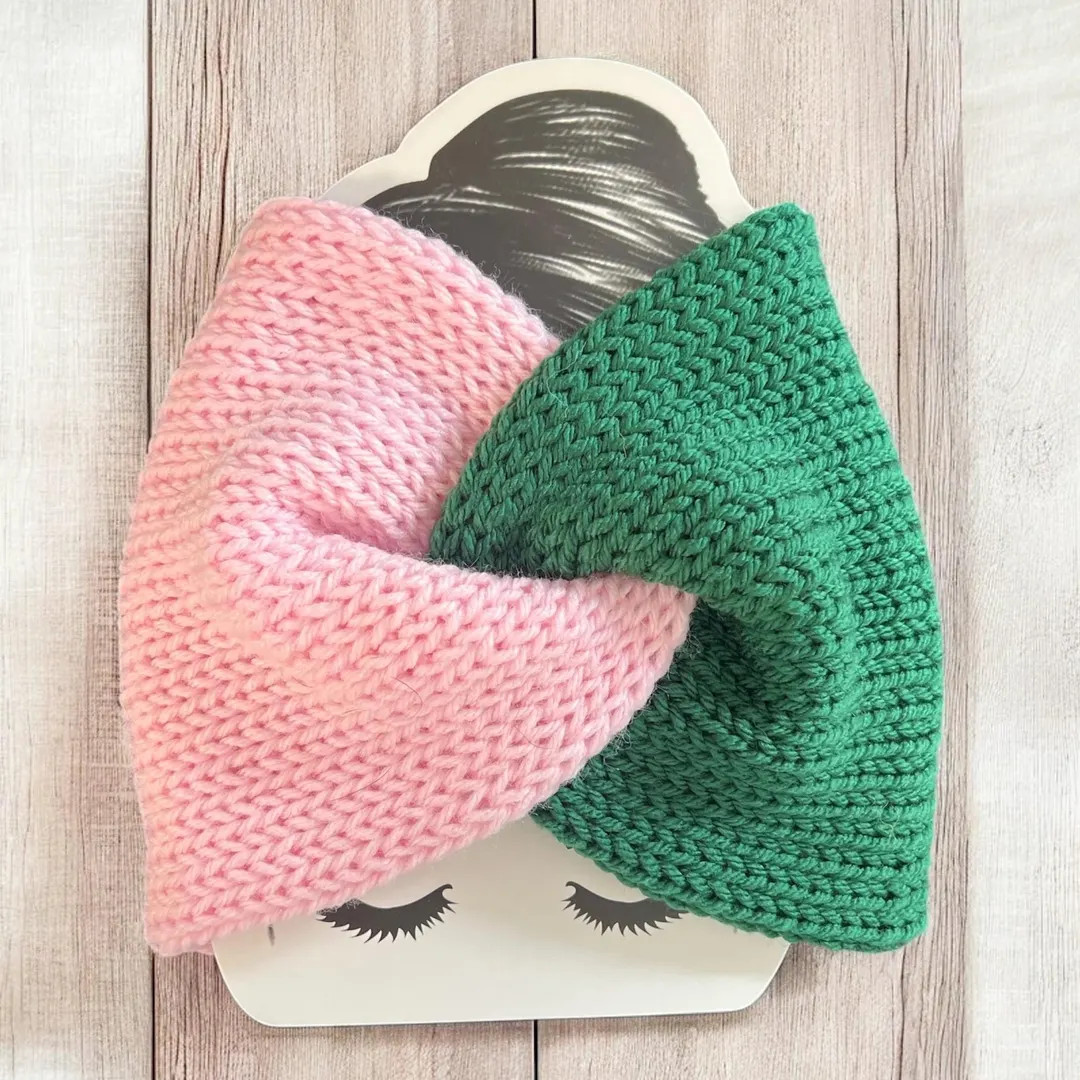 Wicked Headband, Wicked For Good Inspired Knit Headband, Green and Pink Headband, Handmade in USA | Etsy (US)