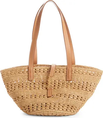 Small Panier Woven Straw Tote | Nordstrom