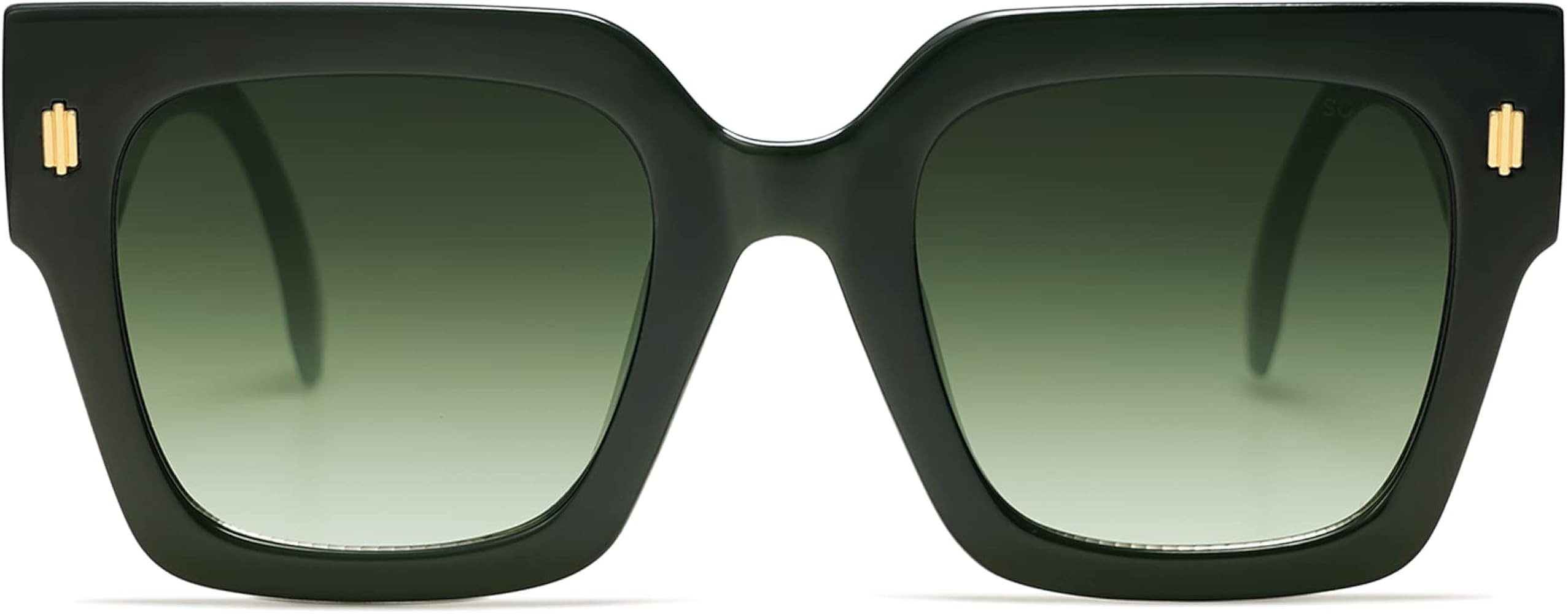 SOJOS Vintage Oversized Square Sunglasses for Women,Retro Womens Luxury Big Sun Glasses UV400 Pro... | Amazon (US)