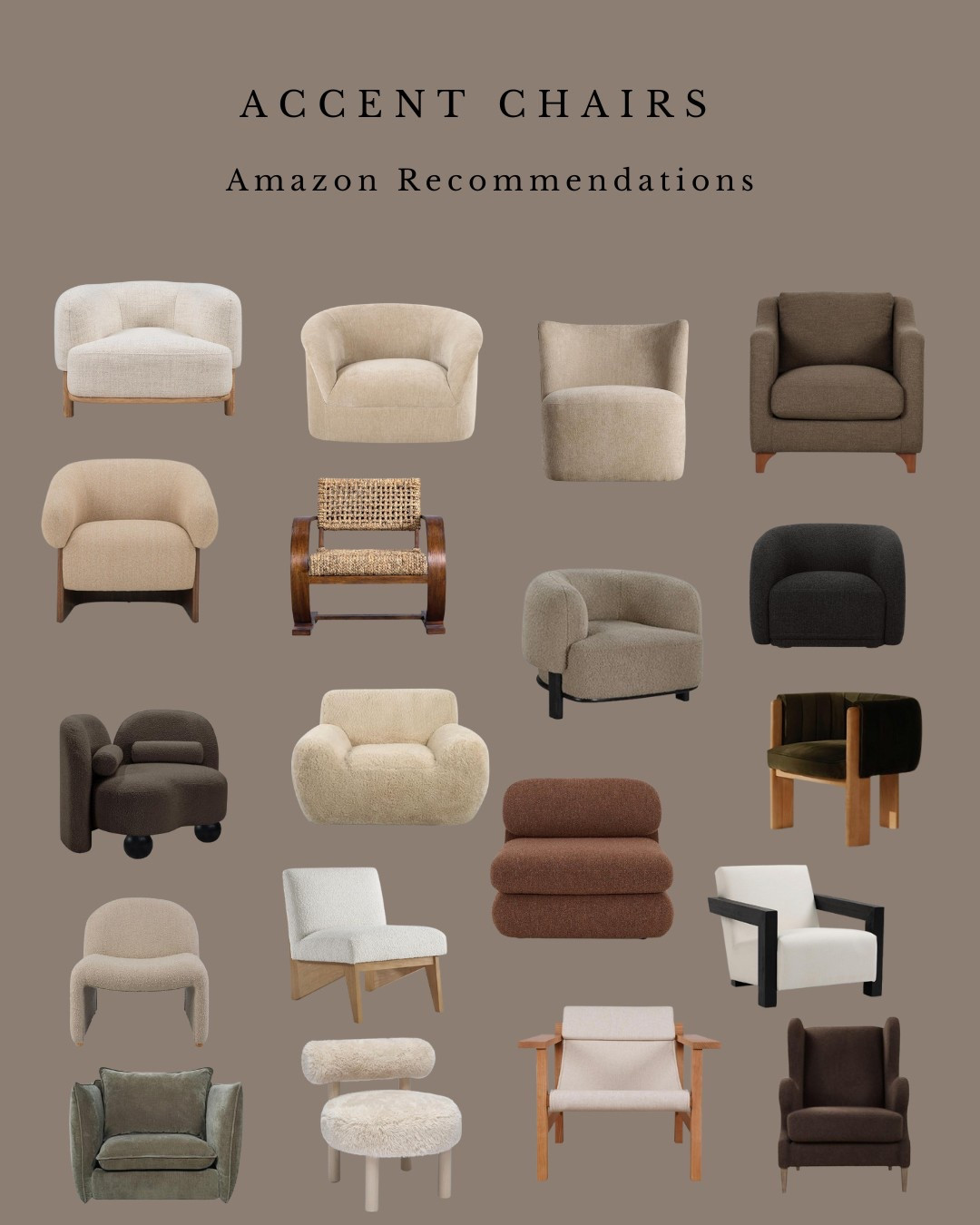 Amazon Accent Chair Recommendations! 

#LTKHome
