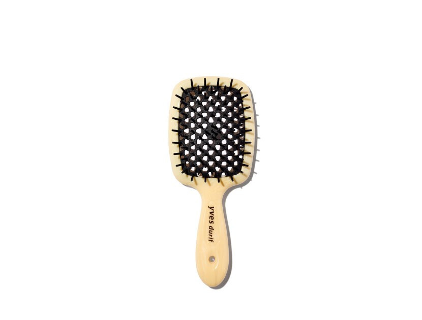 Yves Durif Petite Vented Brush | Violet Grey