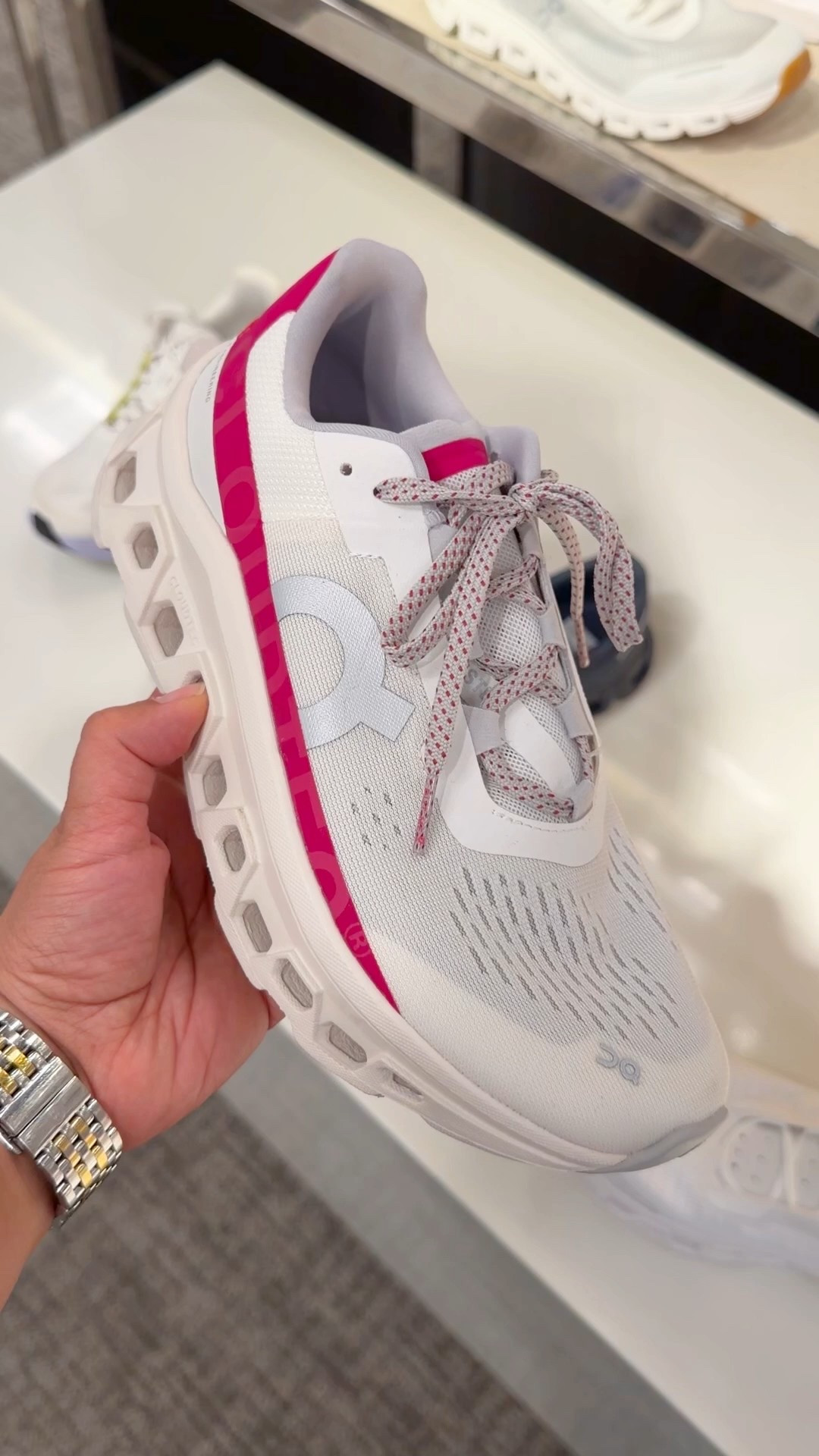 ON Cloudmonster sneakers on sale 30% off!

Love these ON Cloudmonster sneakers, especially the touches of pink! I have this style in a different color combo and they’re so comfortable! Great for travel when you have a lot of walking to do. True to size. 

#LTKActive #LTKSaleAlert #LTKTravel