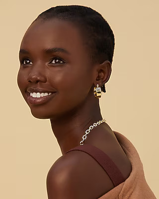 Express x Luv AJ Positano Hoop Earrings | Express