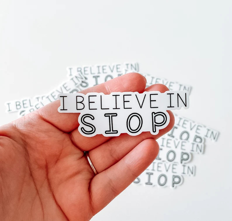 I Believe in SIOP STICKER - Waterproof Sticker, ESL Sticker, English Language Acquisition Sticker... | Etsy (US)