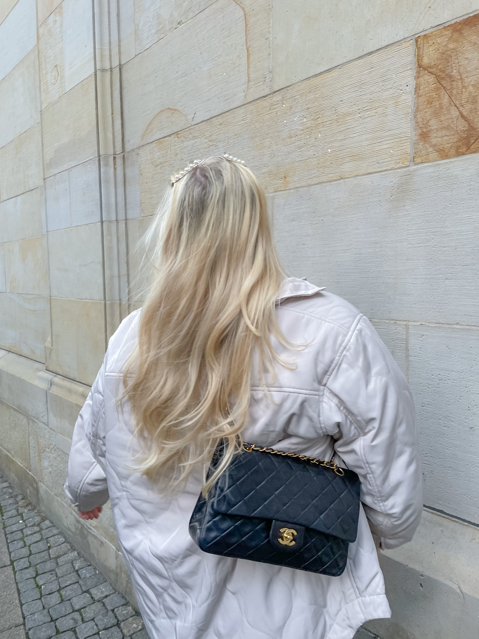 Aesthetic Pinterest picture with vintage Chanel flap bag and white jacket 

#LTKstyletip #LTKfit #LTKeurope