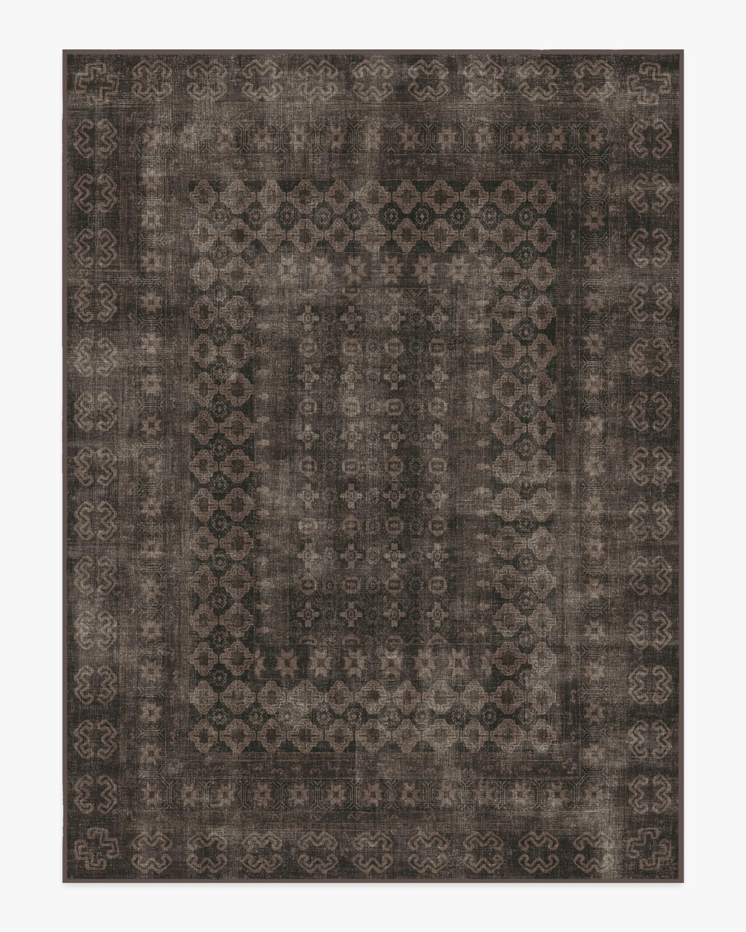 Cyrus Black Flatwoven Rug | Ruggable