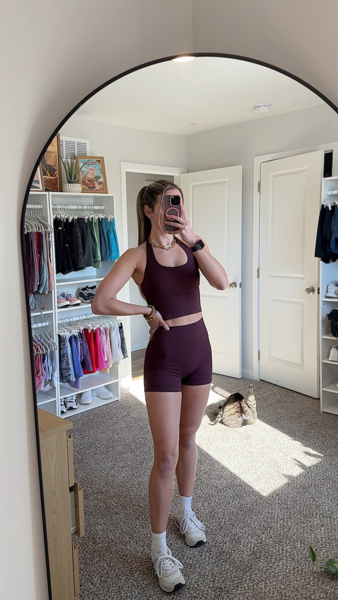 CRZ YOGA matching set from Amazon in Rip Plum 🤍
Halter top +  shorts combo that’s comfy, flattering, and great for workouts or everyday wear! 

#LTKfitnessgoals #LTKootd #LTKActive