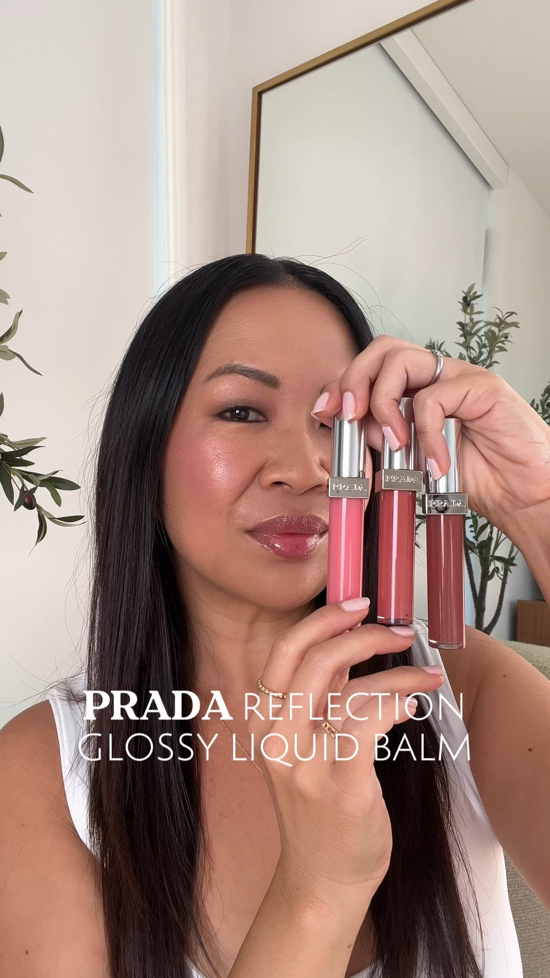 The lip gloss lover in me had to try the new @pradabeauty Reflection Glossy Liquid Balms. 💋 Picked up three shades to try to see if they were worth the splurge.

These are ultra smooth, nonsticky and soft, just like a soft balm in gloss form. They have a slightly tingly sensation with some plumping. 

P255 Virtual Pink is an ultra sheer pink (almost clear on me)
B258 Blushware is a pretty peachy pink (my fav)
B201 Chocobot is a pretty soft brown (also love this)

These give the lips that effortless lips but luxe look. Which shade is your favorite? I might pick up a few more soon 💕

#pradabeauty #pradaglossybalm 

#LTKBeauty