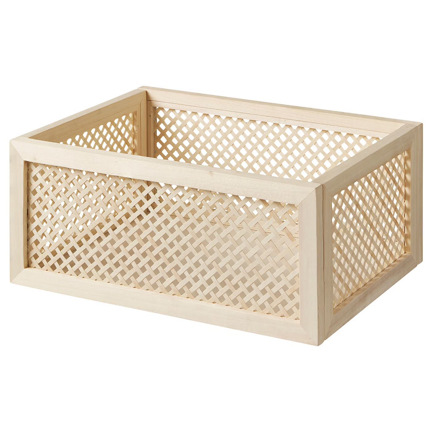 IKEA VÄLTNING box, natural, 9 ¾x13 ¾x6 | IKEA US