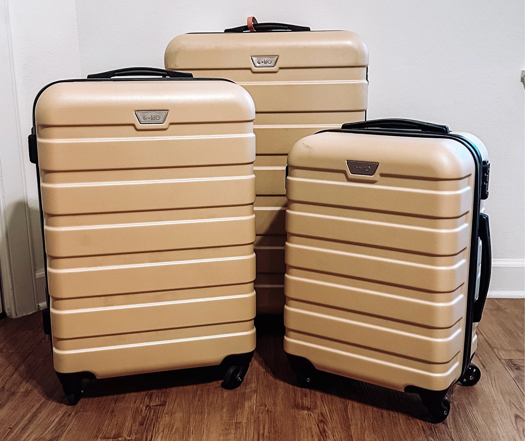 I love my 3 piece luggage set! So many color options too! 

#LTKtravel #LTKover40 #LTKfamily