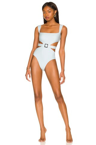 LPA Claudette One Piece in Baby Blue from Revolve.com | Revolve Clothing (Global)