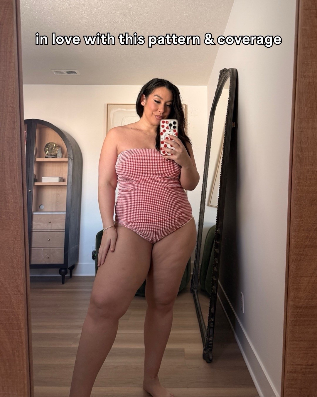 Midsize spring break outfits & swimwear that make me feel confident! In love with this pattern and coverage 😍😍 @abercrombie 
-
-
-
Midsize fashion, spring break outfits, spring dresses, swimwear, resortwear, beach outfits, midsize outfit ideas, matching set, maxi dress, denim shorts, swimsuits

#LTKSeasonal #LTKSwim #LTKMidsize