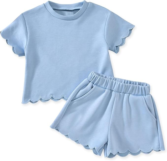 Aalizzwell Toddler Girl Summer Outfit 2-5T | Amazon (US)