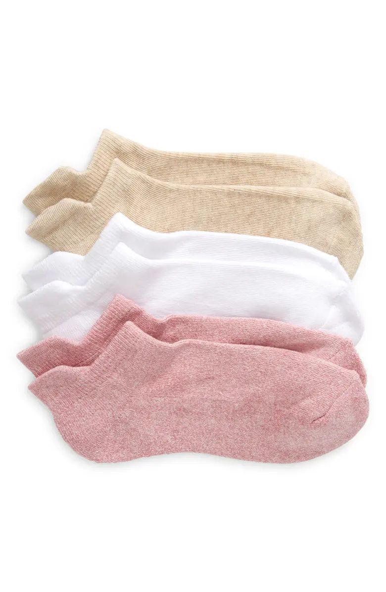 3-Pack Everyday Tab Ankle Socks | Nordstrom