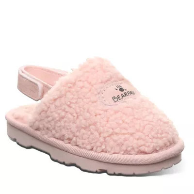 Bearpaw SNUGGLE TEE TODDLER SLIPPERS, Pink, 11M Little Kid | Belk
