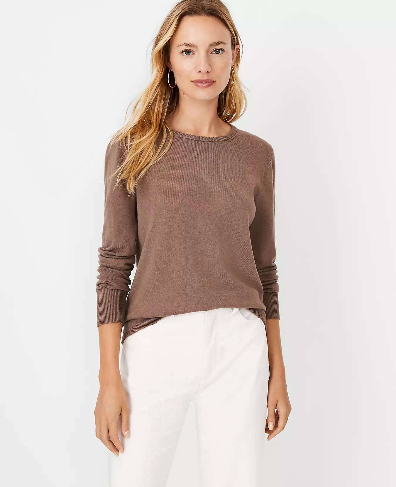 Button Cuff Sweater | Ann Taylor (US)