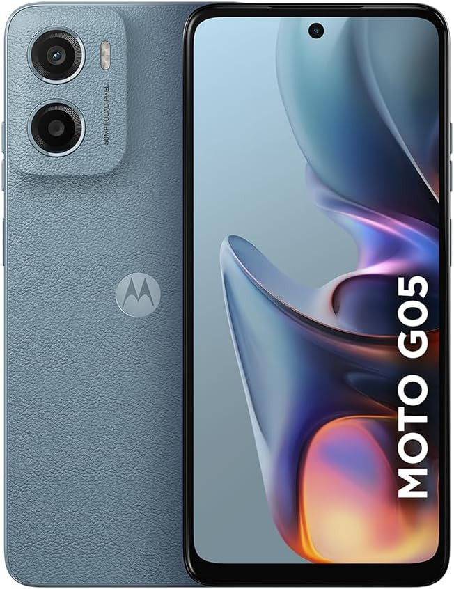 Smartphone Motorola Moto g05-128GB 12GB (4GB RAM + 8GB Ram Boost) e Camera 50MP com AI Bateria de... | Amazon (BR)