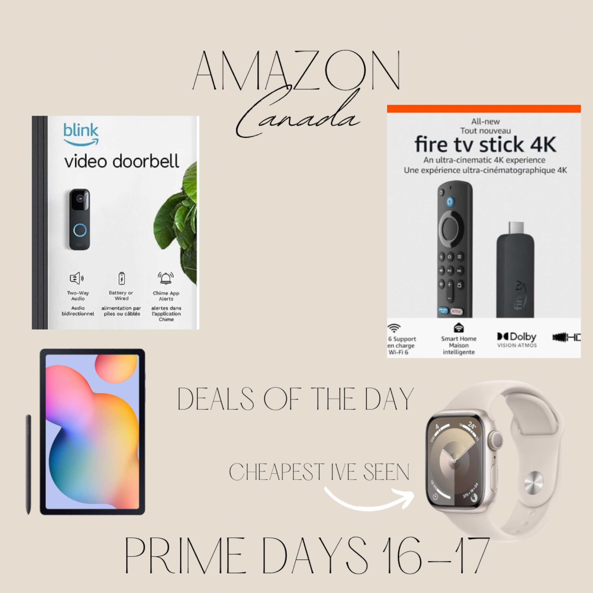 🔥 deals 🤯
Amazon prime Canada 🇨🇦 July 16-17

#LTKcanada #LTKhome