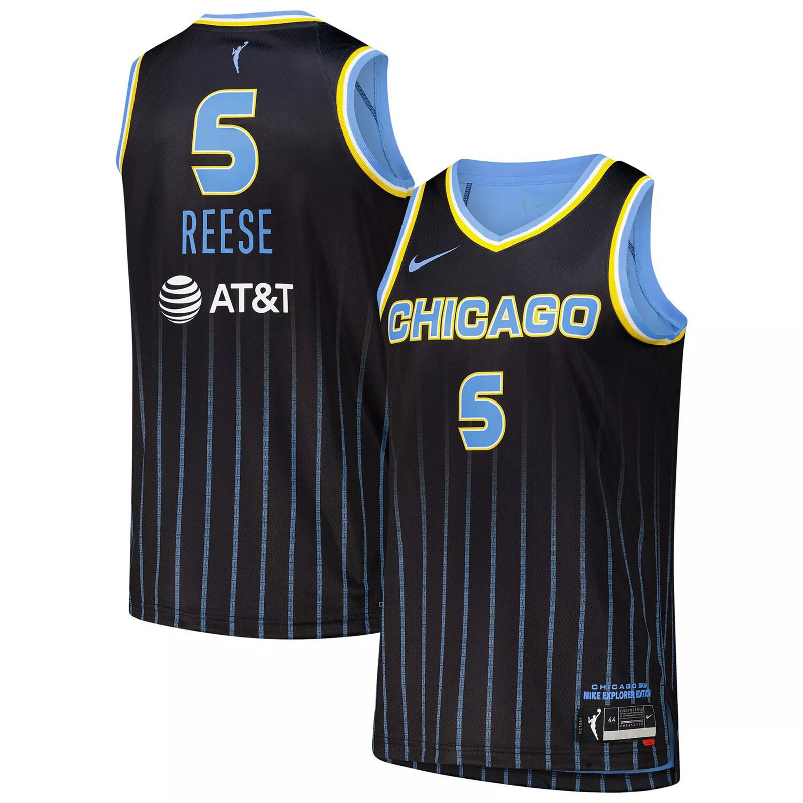 Unisex Nike Angel Reese Black Chicago Sky 2024 WNBA Draft - Top Player Finished Explorer Jersey, Adult Unisex, Size: 2XL, Wnb Black | Kohl's