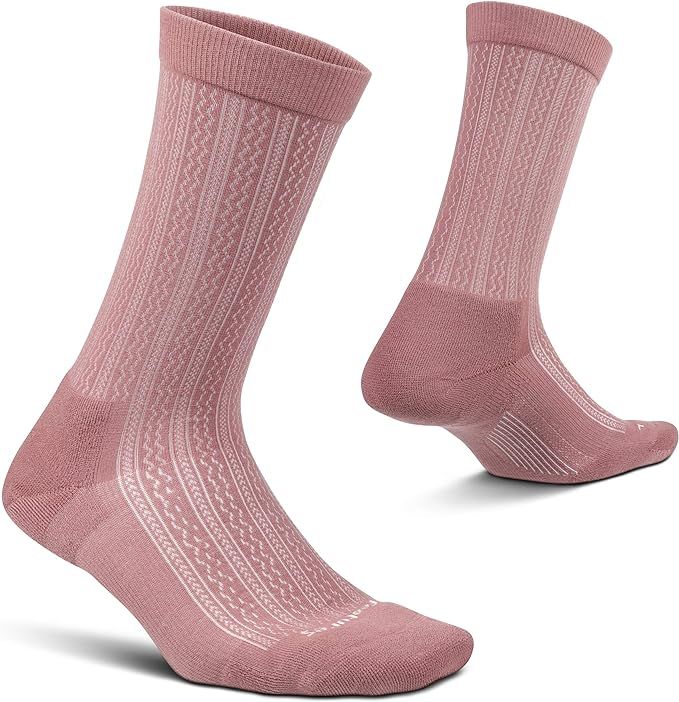 Feetures Womens Everyday Cushion Crew Sock | Amazon (US)