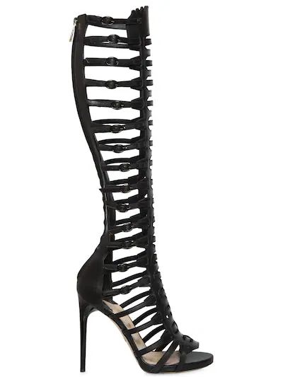 PAUL ANDREW - 110MM ATHENA LEATHER GLADIATOR SANDALS - LUISAVIAROMA | Luisaviaroma