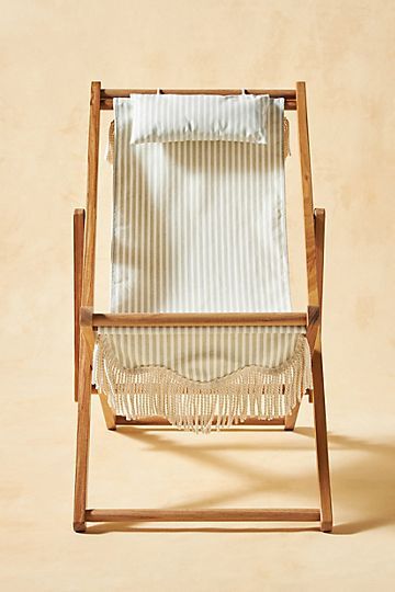 Soleil Beach Sling Chair | Anthropologie (US)