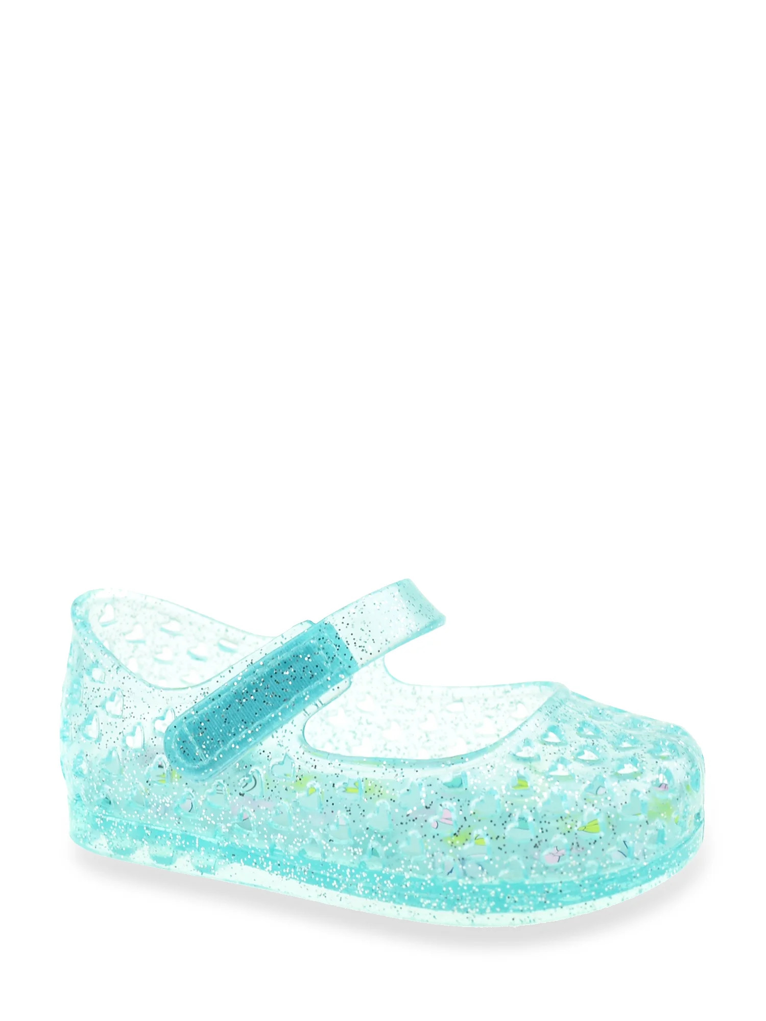 Wonder Nation Baby and Toddler Girls Mary Jane Jelly Shoes | Walmart (US)