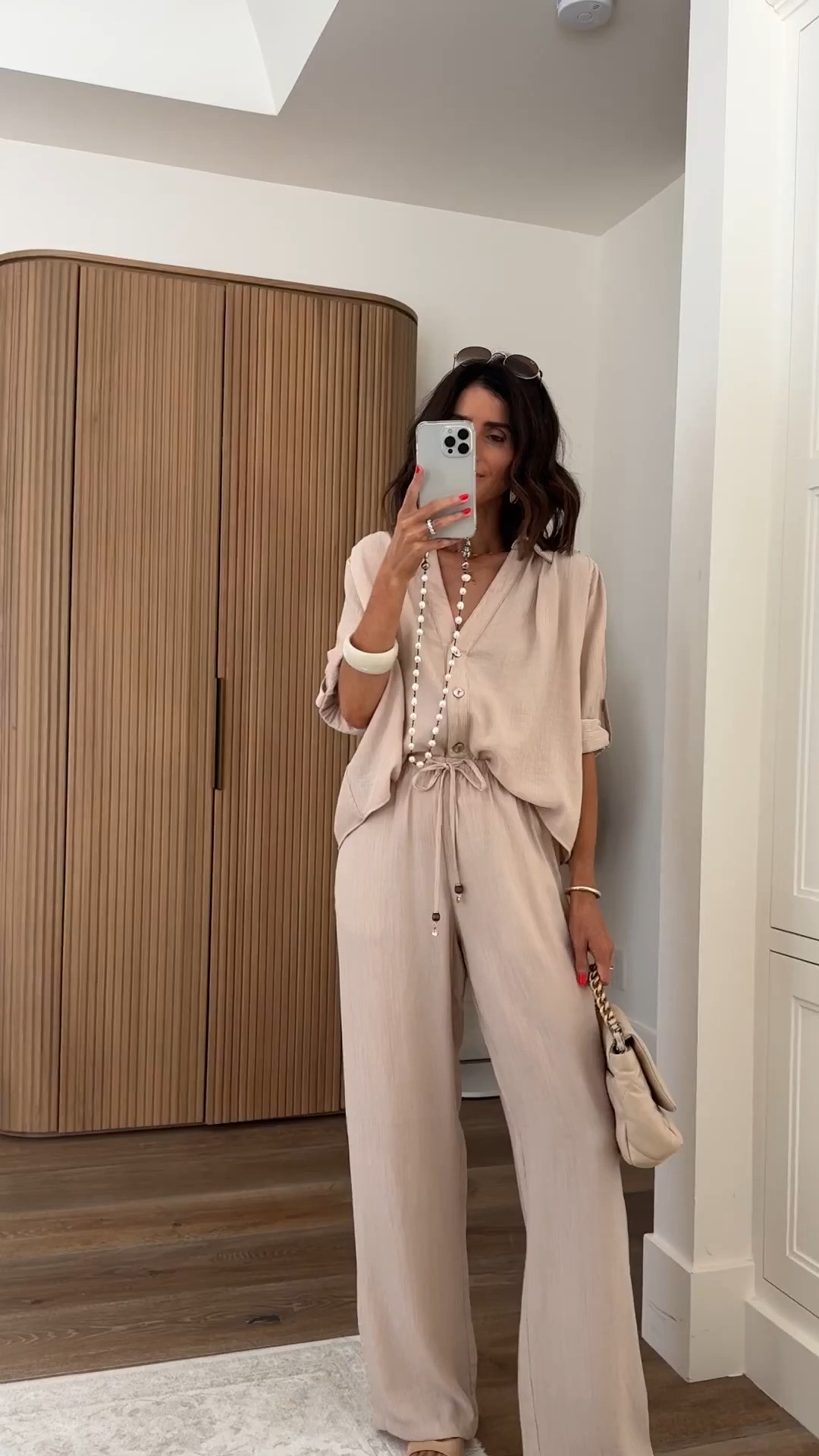 I cannot say enough good things about this set🙌🏼 Perfect for summer! I’m just shy of 5-7” wearing the size medium top and XS bottoms. #stylinbyaylin #aylin #zara @Zara 

 #LTKgrwm #LTKootd #LTKOver40
