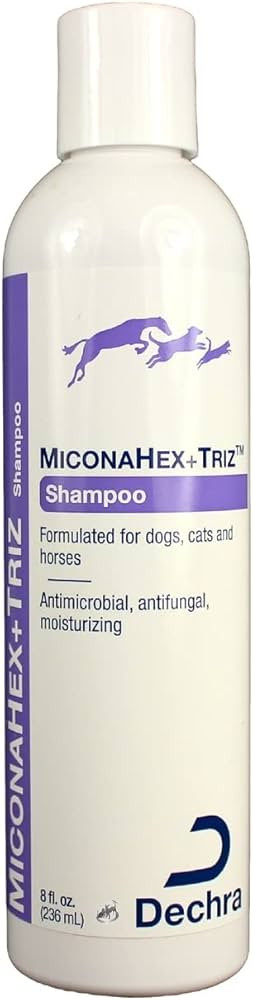 Dechra MiconaHex + Triz Shampoo for Dogs, Cats & Horses (8oz) | Amazon (US)
