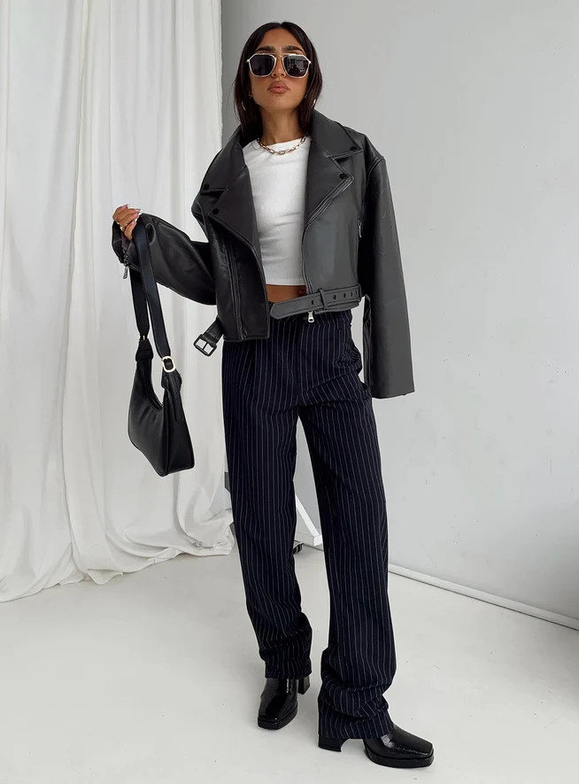 Titius Pant Navy | Princess Polly US