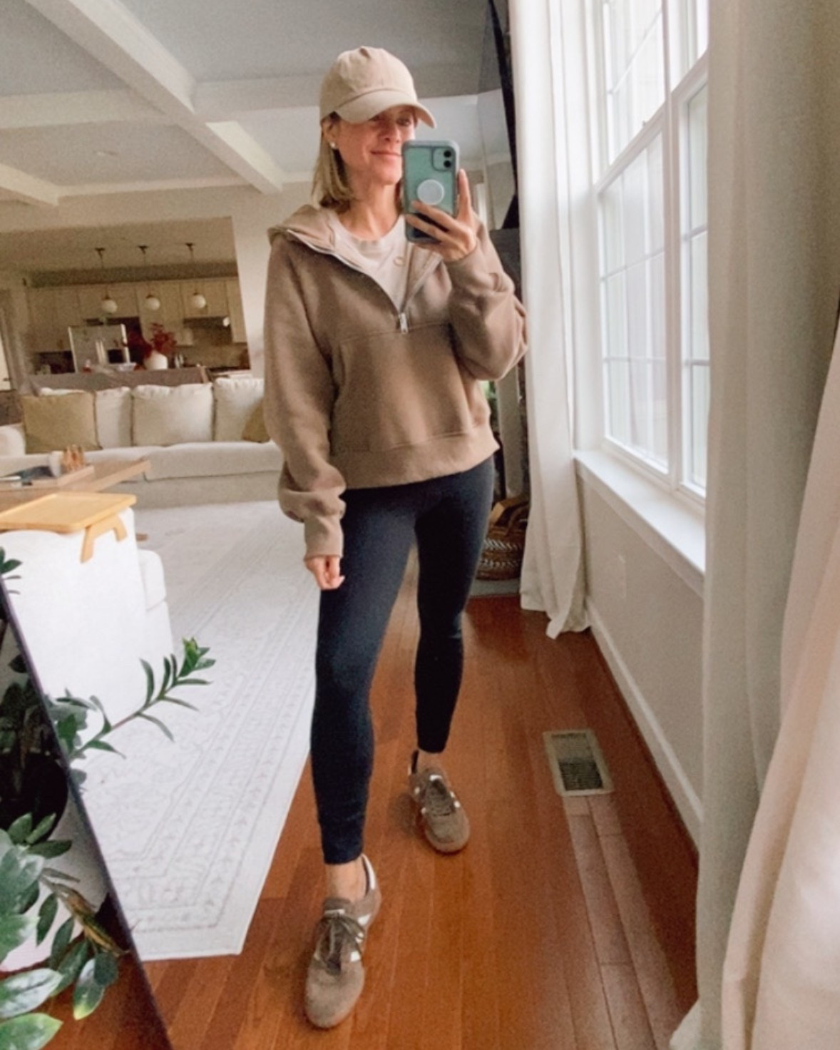 OOTD
Fall casual leisure outfit
Organic cotton black leggings
Lululemon inspired Amazon Pullover Hoodie 1/2 zip
#softautumn

#LTKOver40 #LTKPetite #LTKFindsUnder50