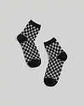 Checkerboard Ankle Socks | Madewell