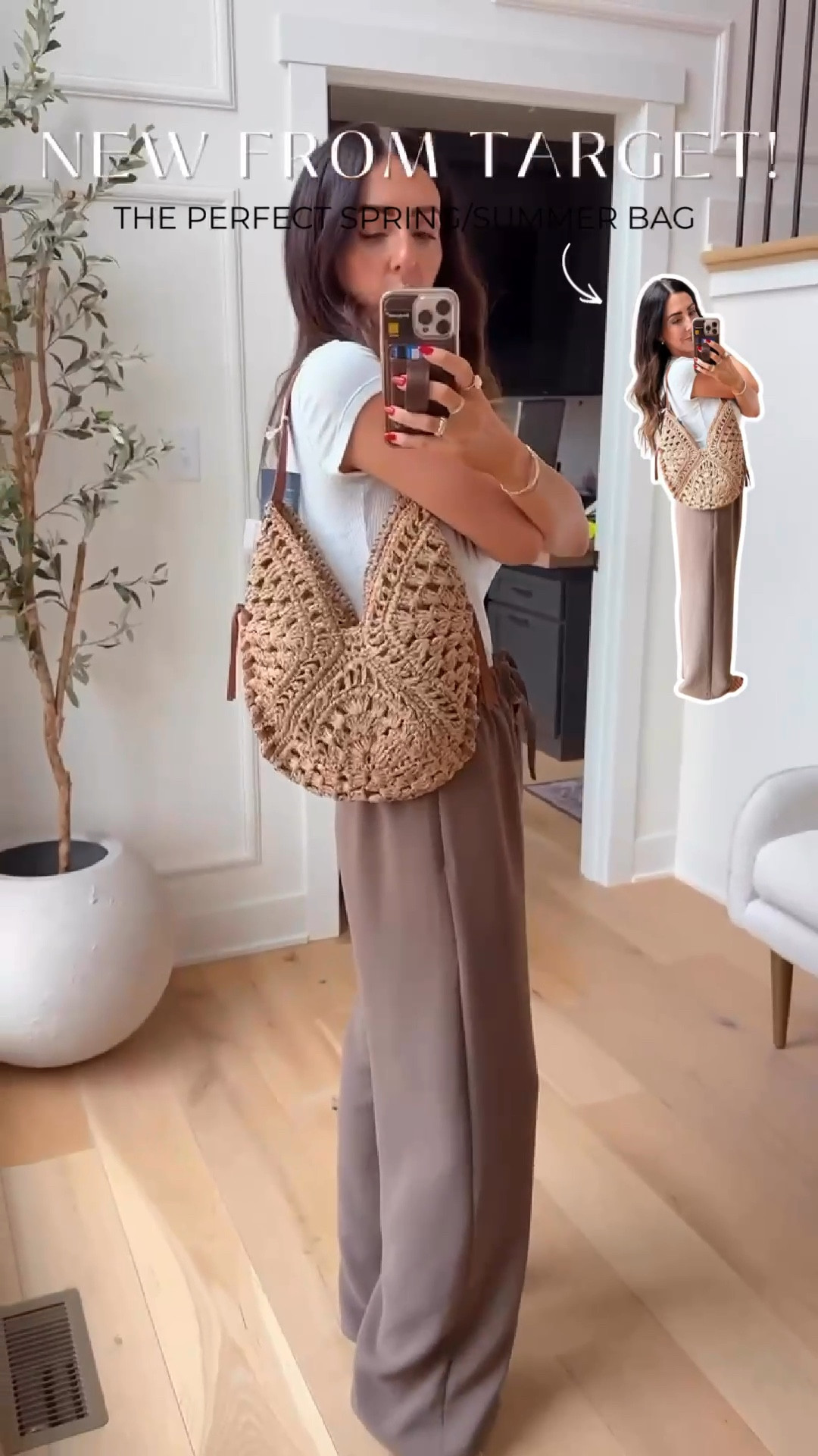 Actually obsessed with this new crochet bag from Target! It is perfect for spring and going into summer as well. 

Target bags, target spring 



#LTKgrwm #LTKSaleAlert #LTKootd