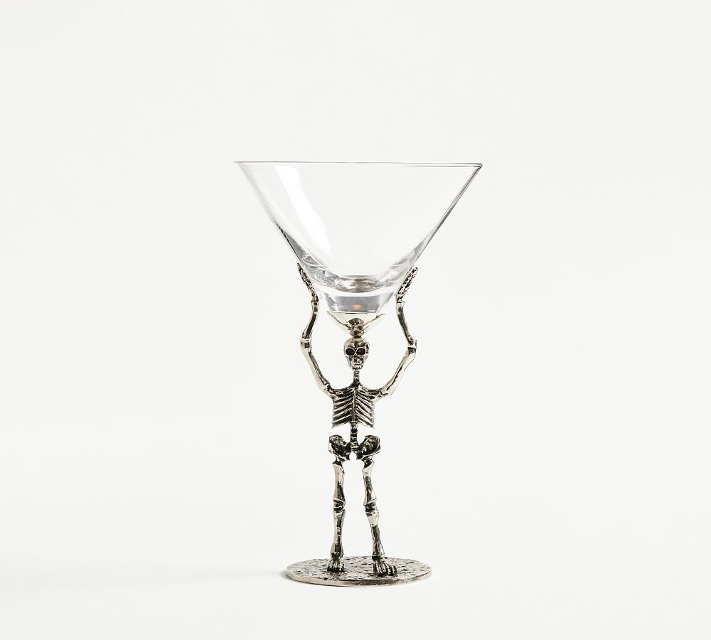 Skeleton Martini Glass | Pottery Barn (US)