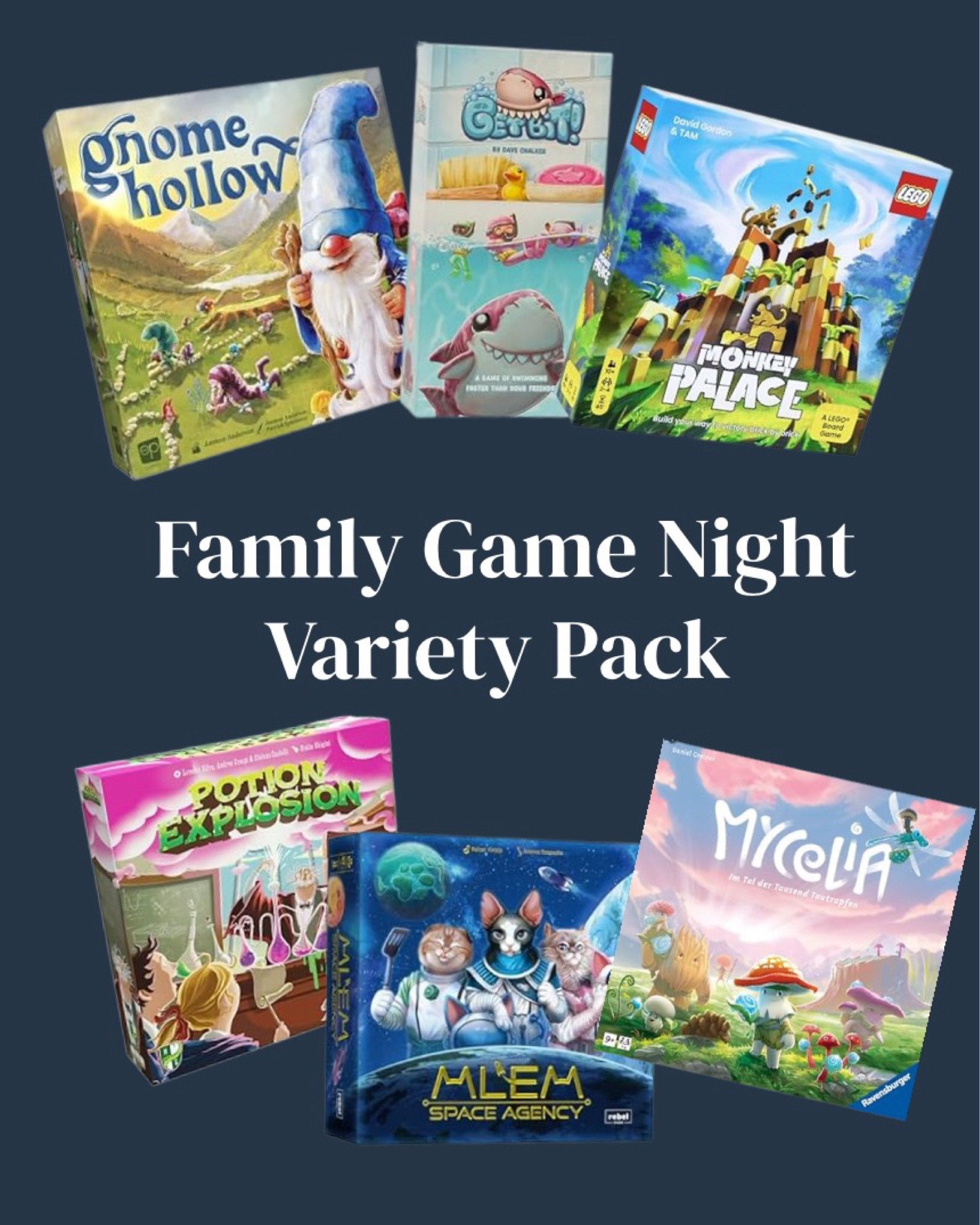 In need of a new board game?

Are you looking for Tile Placement, Simultaneous Play, Tableau Building, Set Collection, Push Your Luck, or Deck Building? 

These  games provide all that and each play in 45 minute or less. 

Create Memories, Unplugged

#LTKHome #LTKFamily #LTKGiftGuide