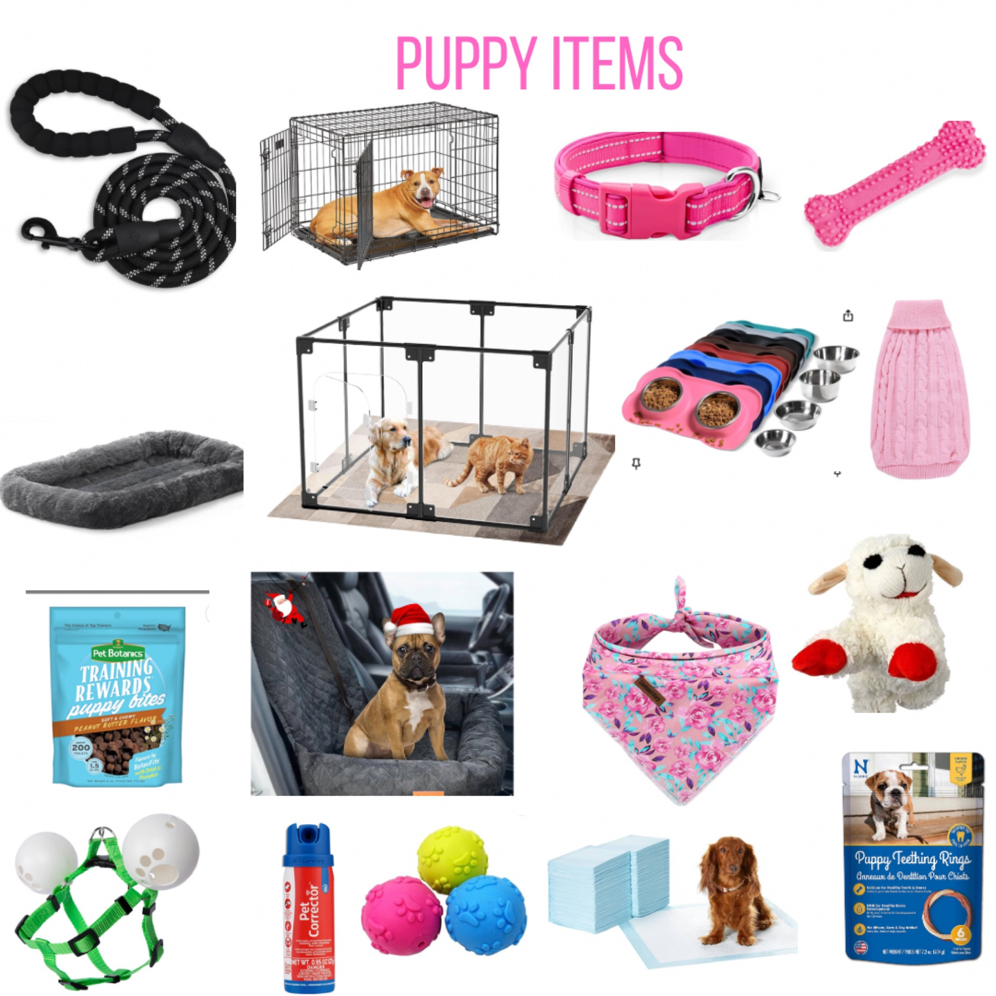 Here are some items I purchased for our new puppy! #puppyguide #itemsforpuppies #newdog #newpuppy 