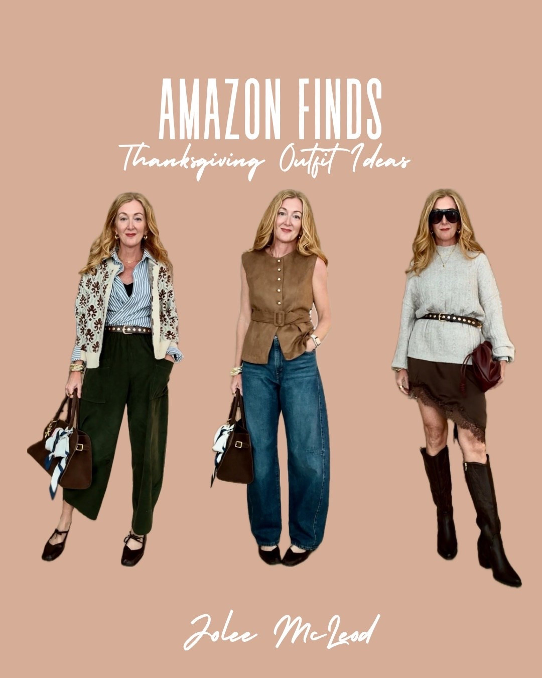 🦃 Amazon has amazing Thanksgiving looks no matter what style you are going for. Check out my curation with 3 chic looks  

#LTKOver40 #LTKFindsUnder100 #LTKFindsUnder50
