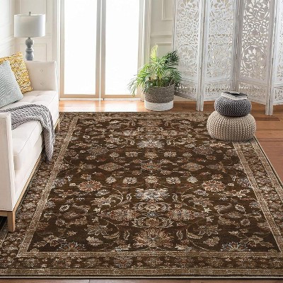 Vintage Washable Area Rugs for Living Room, Non-Slip Indoor Rugs for Dining Room, Bedroom and Office. | Target